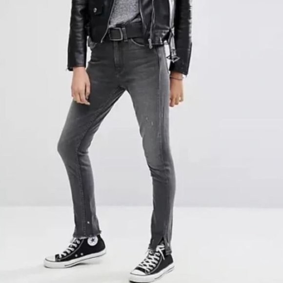 Levi's 721 Altered High Riske Skinny Jeans Size 28 - Picture 5 of 15